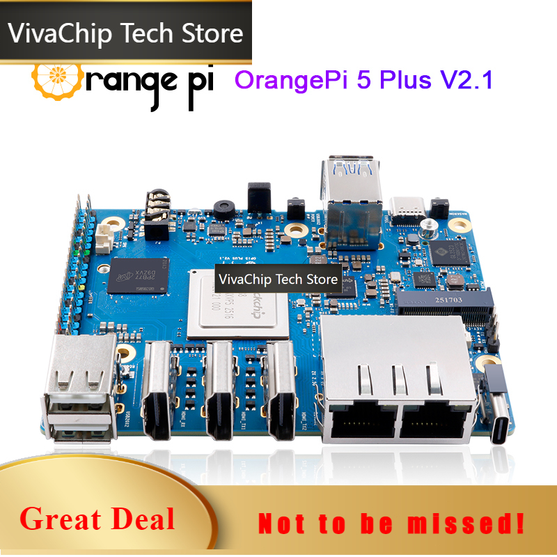 Rk3588 Mini Pc Board - Carte de développement VivaCTOrange Pi 5
