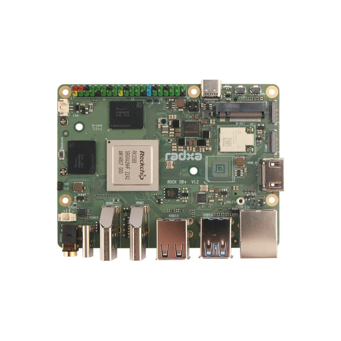 Radxa ROCK 5B + Rockchip RK358 - Radxa Rock 5B 16Gb avis et prix